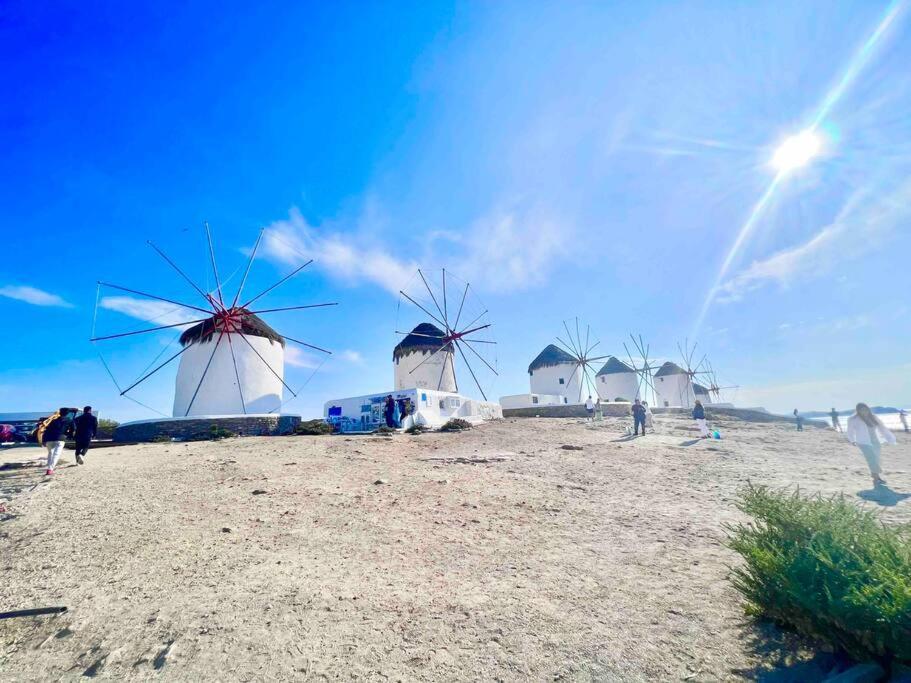 Provis Rentals Suite Next To The Mills In Mykonos Town Eksteriør billede